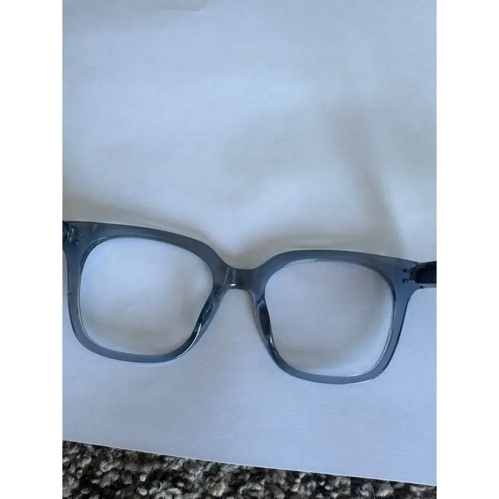 Blue Light Glasses Frame Only Rectangular Tortoise Fade Unisex 51-19-145